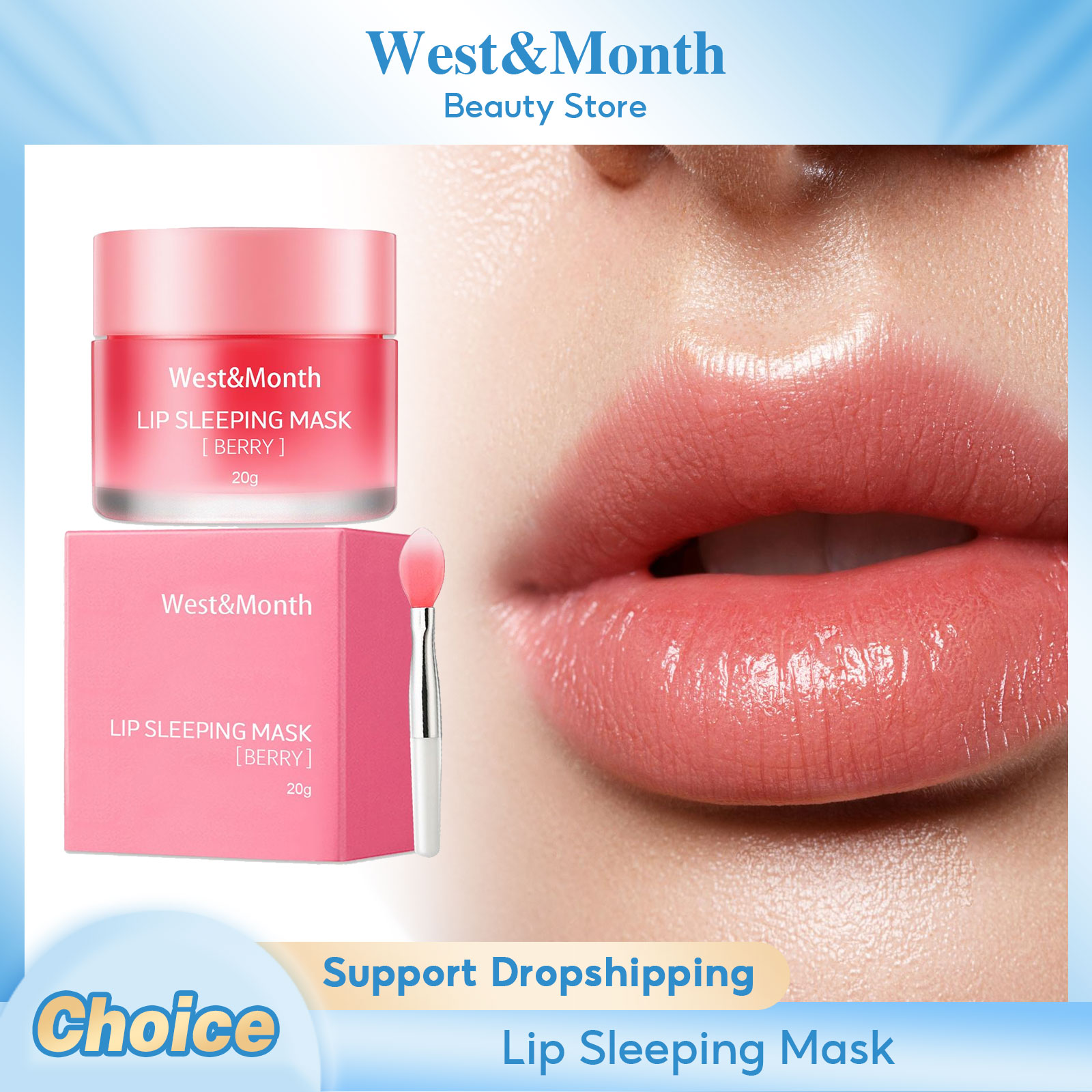 Night Cream - Sleeping Lip Mask Anti-Chapped Plump Exfoliating
