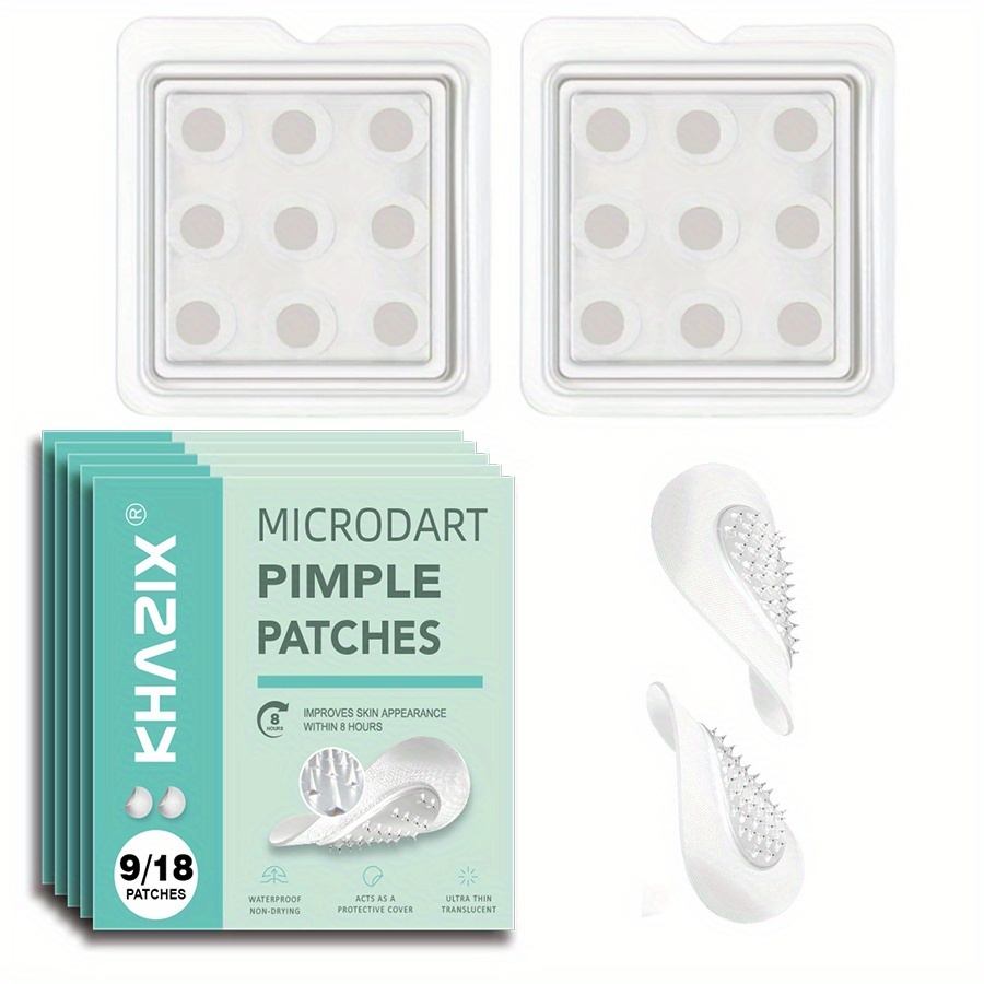 Night Cream - 9 pieces water-based acne patches, invisible