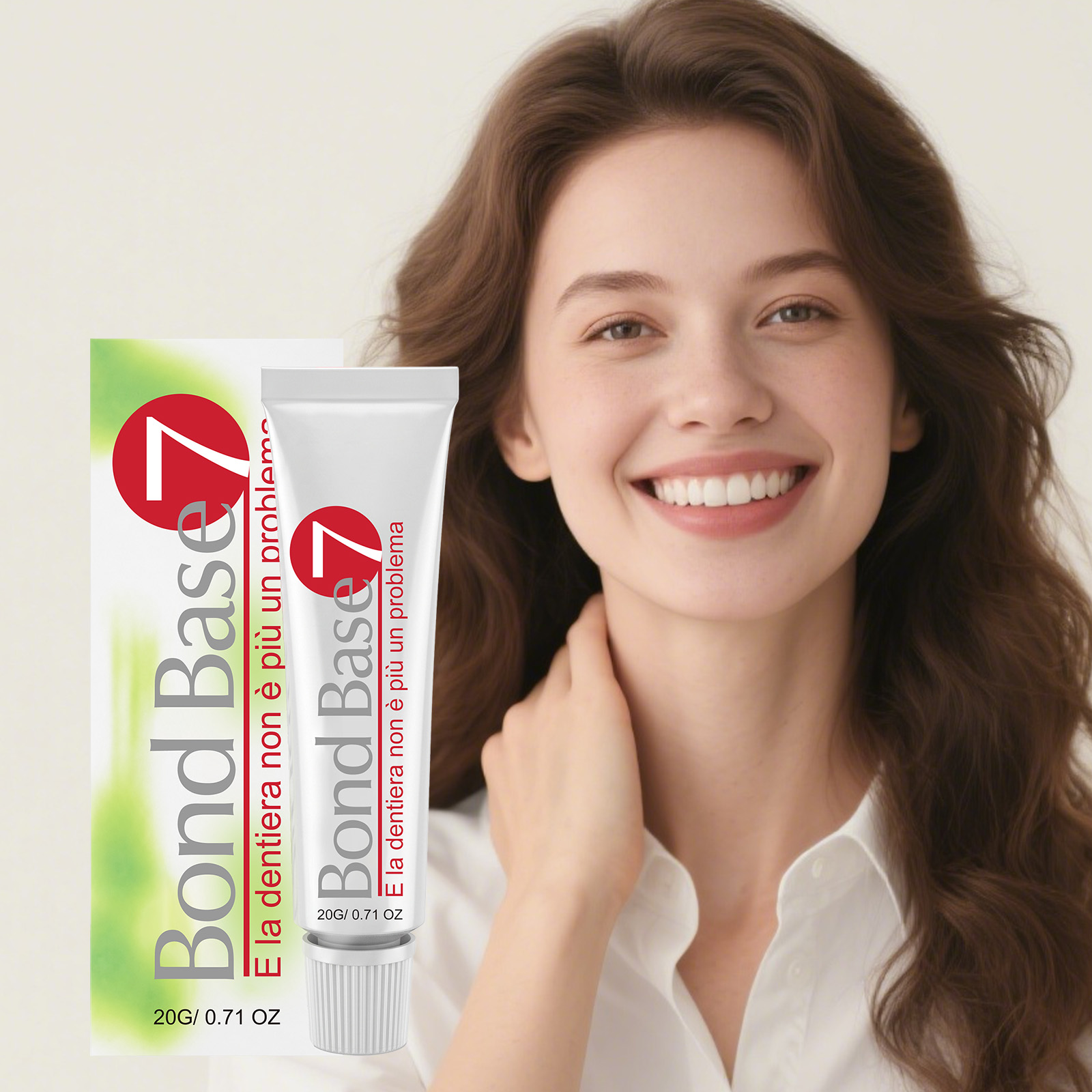 Night Cream - Thermoplastic Denture Adhesive Glue Reduce Gum