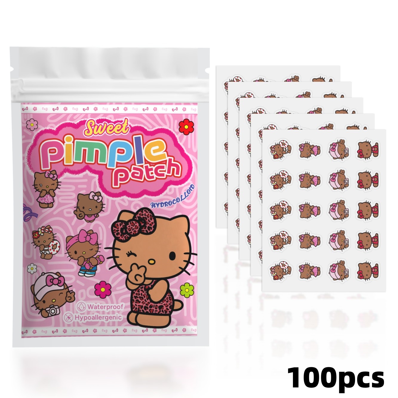100PCS hello kitty Acne patche - Face Moisturizer recension och pris