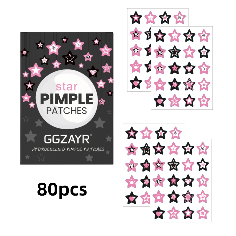 80/160pcs Star Acne Patch Set  - Face Moisturizer recension och pris