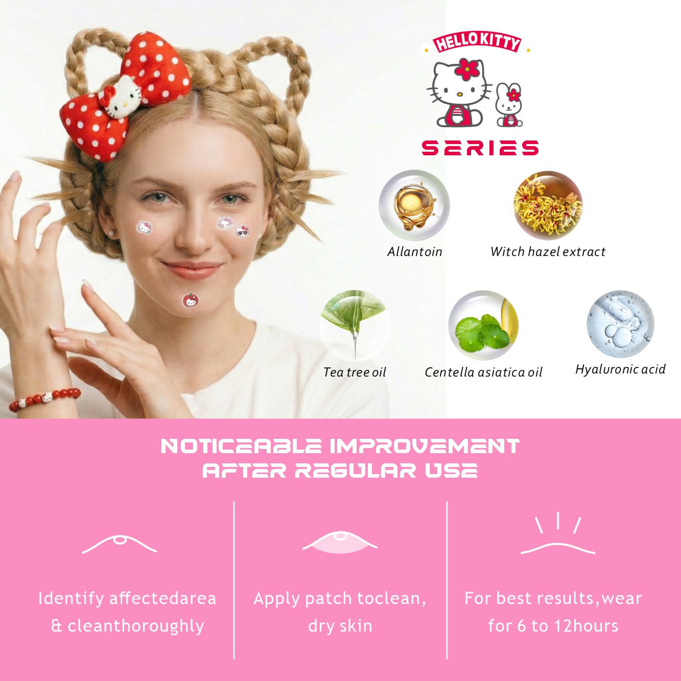 24/48/72/120pcs Hello Kitty Pa - Skincare China recension och pris