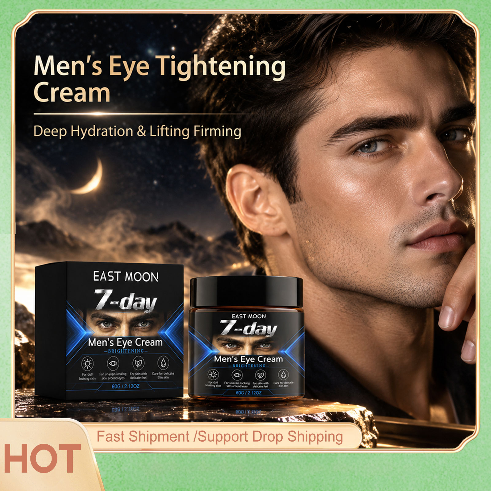 East Moon Man Eye Cream For Re - Retinol Cream recension och pris