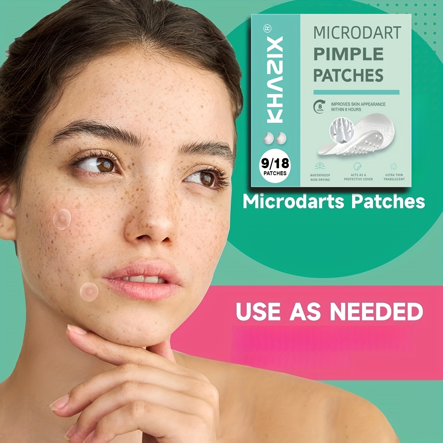 9 pieces water-based acne patc - Night Cream recension och pris